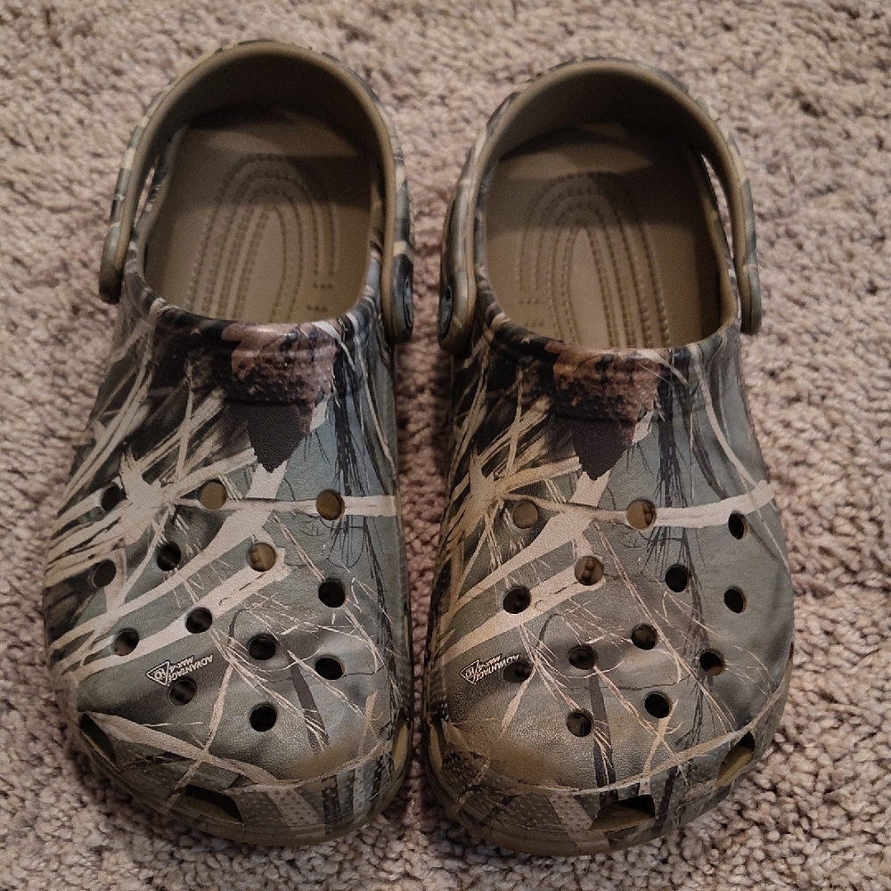 Kids Camouflage Crocs J5 Big Kids Small Adult